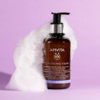 Apivita Cleansing Κρεμώδης Αφρός Καθαρισμού για Πρόσωπο & Μάτια Με Ελιά & Λεβάντα 200ml