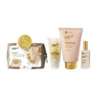 Panthenol Extra Party O’Clock Femme 3 in 1 Cleanser Αφρόλουτρο-Σαμπουάν 200ml + Femme Eau De Toilette Γυναικείο Άρωμα 50ml + Gold Peel Off Mask Μάσκα Προσώπου για Σύσφιξη 75ml + Δώρο Νεσεσέρ