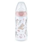 Nuk Disney Dumbo & Bambi Classics First Choice Plus 6-18Μ Μπιμερό με Θηλή Σιλικόνης 300ml