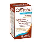 Health Aid Coliprobio Συμπλήρωμα Διατροφής 30δις Προβιοτικά με Πρεβιοτικά 30Caps.
