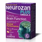 Vitabiotics Neurozan Plus Omega- 3 Συμπλήρωμα Διατροφής που Ενισχύει την Εγκεφαλική Λειτουργία, 28 δισκία & 28 κάψουλες