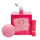 Fresh Line Pomegranate & Cranberry Candy Box Σετ Περιποίησης Σώματος & Χειλιών, 2τμχ