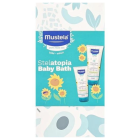 Mustela Promo Stelatopia Baby Bath Cleasing Gel Βρεφικό Αφρόλουτρο, 2x200ml, 1σετ