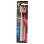 Curaprox CS 5460 Duo Marble Edition Ultra Soft, Οδοντόβουρτσες Κίτρινο & Ροζ 2τμχ