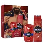 Old Spice Promo Pack Dark Captain Σετ Ανδρικής Περιποίησης με Captain Αποσμητικό Στικ 50ml & Captain Σαμπουάν + Αφρόλουτρο 250ml