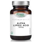 Power Health Platinum Range Αντιοξειδωτικό Συμπλήρωμα Διατροφής Alpha Lipoic Acid 300mg, 30caps