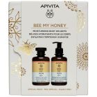 Apivita Promo Bee My Honey Ενυδατική Περιποίηση Σώματος με Αφρόλουτρο 250ml + Ενυδατικό Γαλάκτωμα 200ml, 1σετ