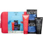 Apivita Bee Sun Safe Promo με Ενυδατική Κρέμα-Gel Προσώπου SPF50 + mini Μαύρο Gel Καθαρισμού 50ml + Μάσκα Προσώπου Θαλάσσια Λεβάντα 2x8ml