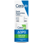 CeraVe Promo PM Facial Moisturising Lotion Ενυδατική Κρέμα Προσώπου για Kανονικό έως Ξηρό Δέρμα 52ml + Δώρο Hydrating Cleanser Καθαριστικό 20ml