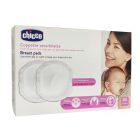 Chicco  Extra Comfort Breast Pads Επιθέματα Στήθους Αντιβακτηριακά, 60τμχ