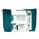 Frezyderm Promo με Αντιρυτιδική Κρέμα Νύχτας για Πρόσωπο & Λαιμό, 50ml + Κρέμα Ημέρας 15ml + Κρέμα Ματιών 5ml + Ματ Μake Up 2ml + Νεσεσέρ