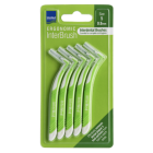 Intermed Ergonomic Interbrush Μεσοδόντια Βουρτσάκια Πράσινο Size 5 - 0.8mm, 5τεμ