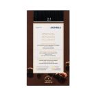 Korres Argan Oil Advanced Colorant 2.1 Μαύρο Μπλε Μόνιμη Βαφή Μαλλιών με Τεχνολογία Pigment Lock που κλειδώνει το Χρώμα