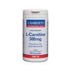 Lamberts L -Carnitine 500mg 60 caps