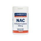 Lamberts NAC (Ν-ακέτυλο-κυστείνη) 600mg 60 κάψουλες 