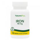 Natures Plus Iron 40mg 90tabs