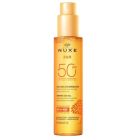 Nuxe Tanning Sun Oil Λάδι Μαυρίσματος για Πρόσωπο & Σώμα SPF50 150ml