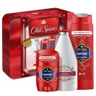 Old Spice Xmas Promo για Άνδρες Captain Αποσμητικό Στίκ 50ml + Αφρόλουτρο & Σαμπουάν 250ml + After Shave Λοσιόν 100ml + Δώρο Μεταλλικό Κουτί