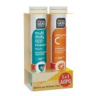 Pharmalead Promo 1+1 ΔΩΡΟ Multi Daily & Vitamin C 1000mg 2x20 Αναβράζοντα Δίσκια