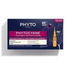 Phyto PhytoCyane Anti-Hair Loss Treatment Reactive Hair Loss Θεραπεία κατά της Τριχόπτωσης για Γυναίκες 12 x 5ml 