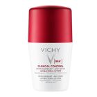 Vichy Clinical Control Detranspirant Anti-Odor Deodorant Roll-on 96h Υποαλλεργικό Αποσμητικό Κατά του Ιδρώτα & της Κακοσμίας για Ευαίσθητες Επιδερμίδες 50ml