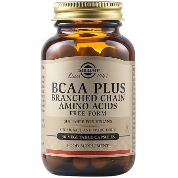SOLGAR - BCAA PLUS - 50CAPS