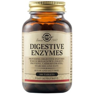 SOLGAR DIGESTIVE ENZYMES TABS 100S