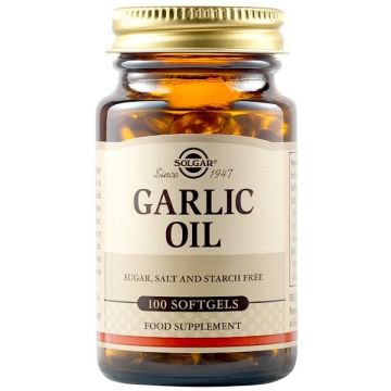 Solgar Garlic Oil 100 μαλακές κάψουλες 