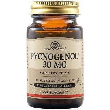 SOLGAR PYCNOGENOL 30MG VEGICAPS 30S