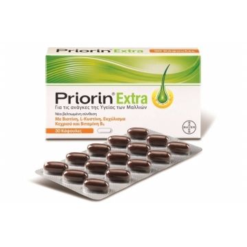 PRIORIN EXTRA NEW CAPS 30ΤΜΧ