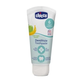 Chicco Οδοντόκρεμα με Γεύση Μήλο & Μπανάνα για 6m+ 50ml 
