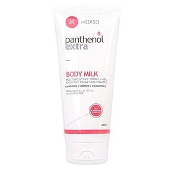 Medisei Panthenol Extra Body Milk Ενυδατικό Γαλάκτωμα Σώματος 48ωρης Διάρκειας 200ml