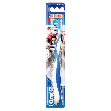 Oral-B Junior Παιδική Μαλακή Οδοντόβουρτσα για παιδιά 6-12 ετών Star Wars-Μπλε 1Τμχ