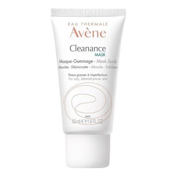 Avene Cleanance Mask Masque Gommage Μάσκα Scrub για Λιπαρό Δέρμα 50ml