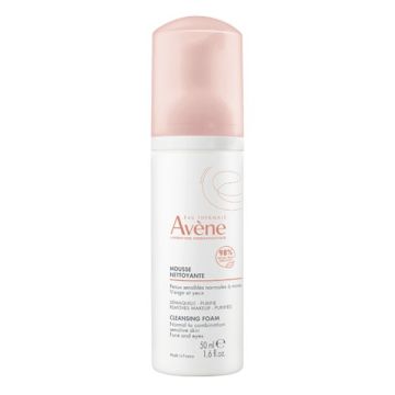 Avene Mousse Nettoyante Cleasing Foam Travel Size Αφρός Kαθαρισμού, 50ml