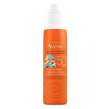 Avene Spray Enfant SPF50+ Παιδικό Αντιηλιακό Σπρέι Χωρίς Άρωμα, 200ml