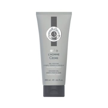 Roger&Gallet Roger Gallet L'Homme Cedre Shower Gel Body, Face Hair Αντρικό Σαμπουάν Αφρόλουτρο 200ml