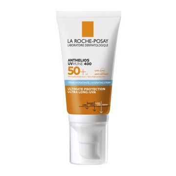 La Roche Posay Anthelios UVmune 400 Hydrating Cream SPF50+ Αντηλιακή Ενυδατική Κρέμα Προσώπου με άρωμα 50ml