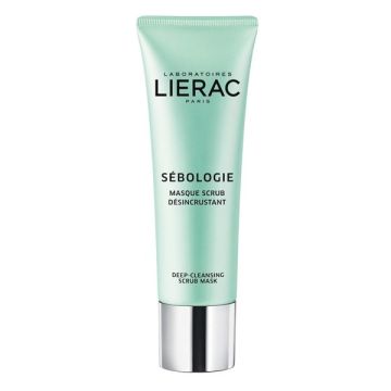 Lierac Sebologie Deep-Cleansing Scrub Mask 50ml Μάσκα Απολέπισης κατά των Ατελειών.
