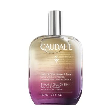 Caudalie Smooth & Glow Oil Elixir Έλαιο Φραγκόσυκου για Σώμα, Μαλλιά & Ντεκολτέ 100ml