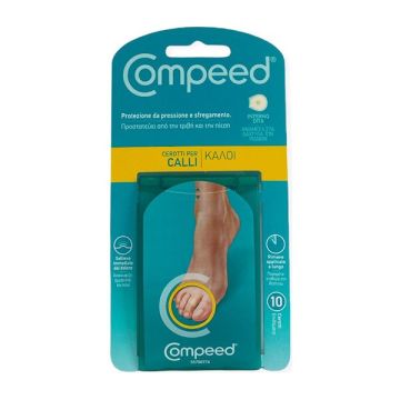 Compeed Επιθέματα Για Κάλους Ανάμεσα Στα Δάχτυλα Του Ποδιού 10τμχ
