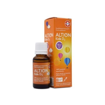ALTION KIDS VITAMIN D3 DROPS 400IU 20ML 