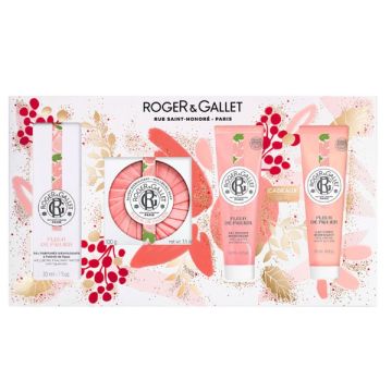 Roger&Gallet Fleur de Figuier Promo με Eau Parfumee 30ml Μπάρα Σαπουνιού, 100g Αφρόλουτρο, 50ml & Λοσιόν Σώματος 50ml