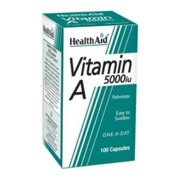 Health Aid Vitamin A 5000iu 100caps