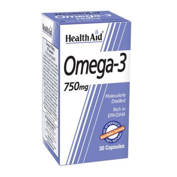 HEALTH AID OMEGA-3 750MG (EPA 425MG, DHA 325MG) 30CAPS