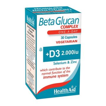 Health Aid BetaGlucan Complex 30 φυτικές κάψουλες