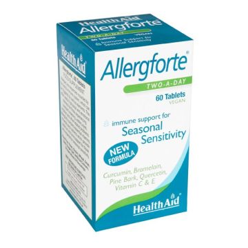 Health Aid Allergforte Two a Day 60 ταμπλέτες