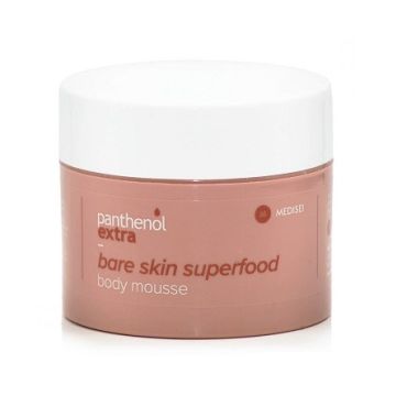 Medisei Panthenol Extra Bare Skin Superfood Body Mousse Ενυδατική Mousse Σώματος 230ml 