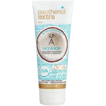 Medisei Panthenol Extra Sun Care Αδιάβροχη Αντηλιακή Λοσιόν Προσώπου και Σώματος SPF30 200ml