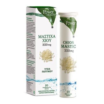  Power Health Μαστίχα Χίου με Stevia 20 Αναβράζοντα Δισκία 